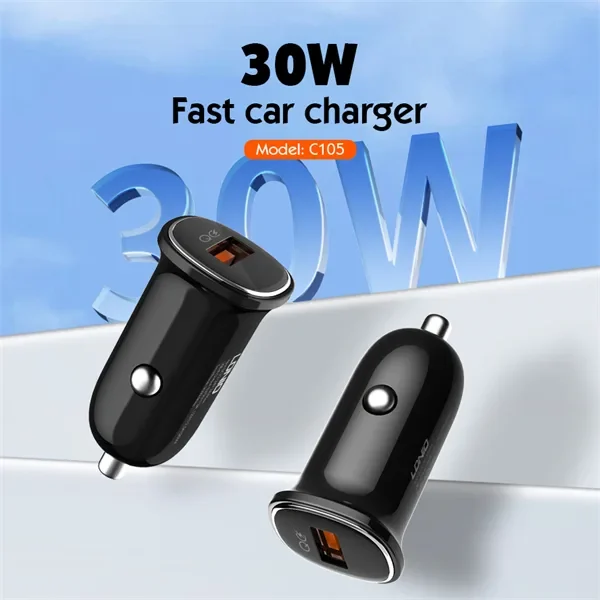 30W PD Super Fast Car charger C105