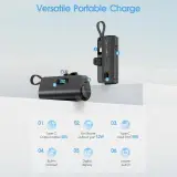 Mini Power Bank Portable Anker 10W 5000mAh avec Connecteur Direct - باور بانك مصغر ومحمول