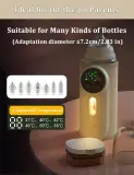 Chauffe-biberon électrique Rechargeable USB Affichage de la température - سخان قارورة الحليب للأطفال