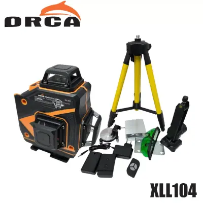 Niveau Laser 4D 16 Lignes 25m avec Trépied ORCA XLL104