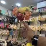 Vas avec beaucoup de fleurs