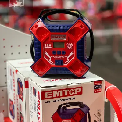 Compresseur d’Air 12V 11Bar Emtop EAAC3501 ضاغط هواء 12 فولت 11 بار Emtop EAAC3502