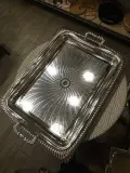 PLATEAUX ARGENTÉ AVEC MOTIF