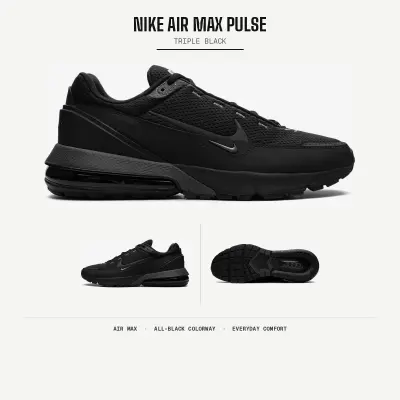 Chaussure Air Max Pulse 'Triple Black' Nike Pointure 42 original caba 🇫🇷👟🔥