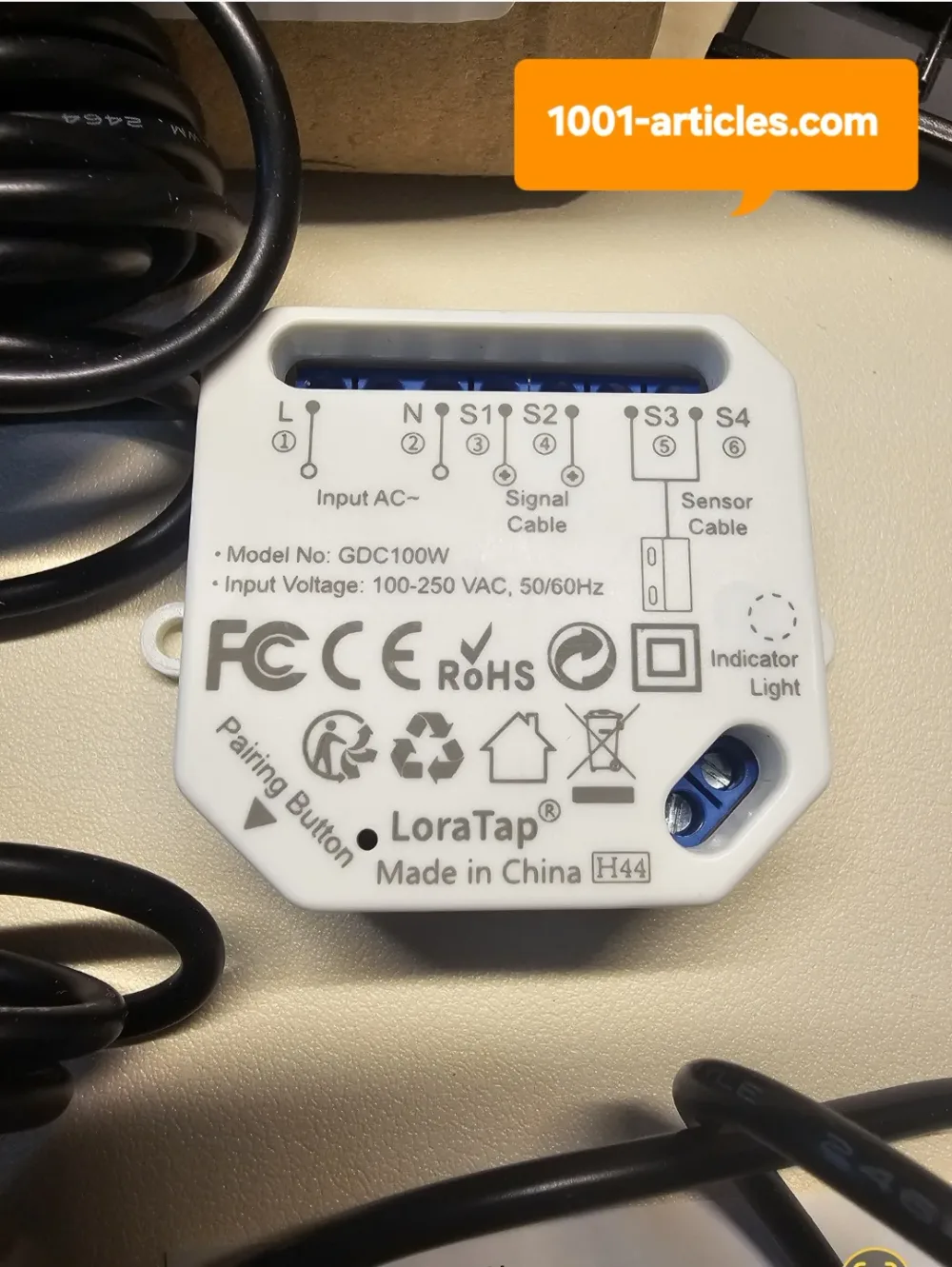 Module contrôleur LoraTap, ouvre porte de garage intelligent, Wifi, Tuya Smart.