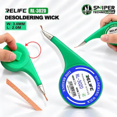 DESOLDERING WICK RELIFE RL-3020