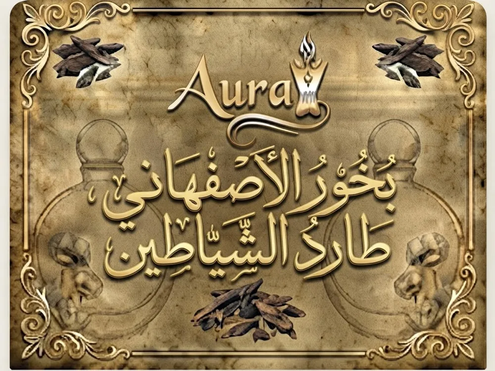 طاقة النقاء والتحصين الفاخر.. اكتشف قوة الأصالة مع بخور الأصفهاني المعتق."