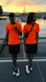 Ensemble Running under armour ORANGE