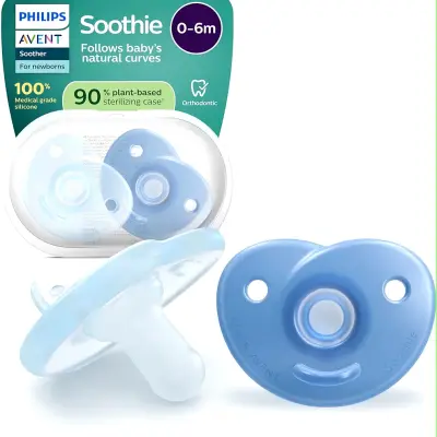 Sucettes Soothie pour nouveau-nés Tétine orthodontique lot de 2