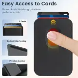 Porte-Cartes Magnétique MagSafe pour Téléphone – Format Compact