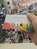 Boucles d'oreilles créoles en résine – Coloris pastel & fleurs