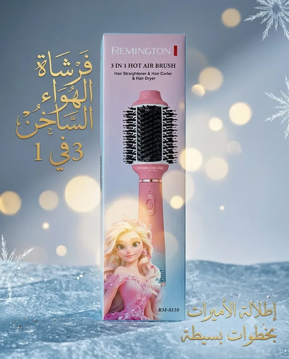 Remington فرشاة الهواء الساخن rm-8110