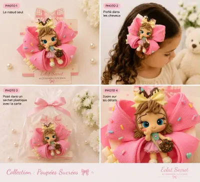 Accessoire cheveux fillette