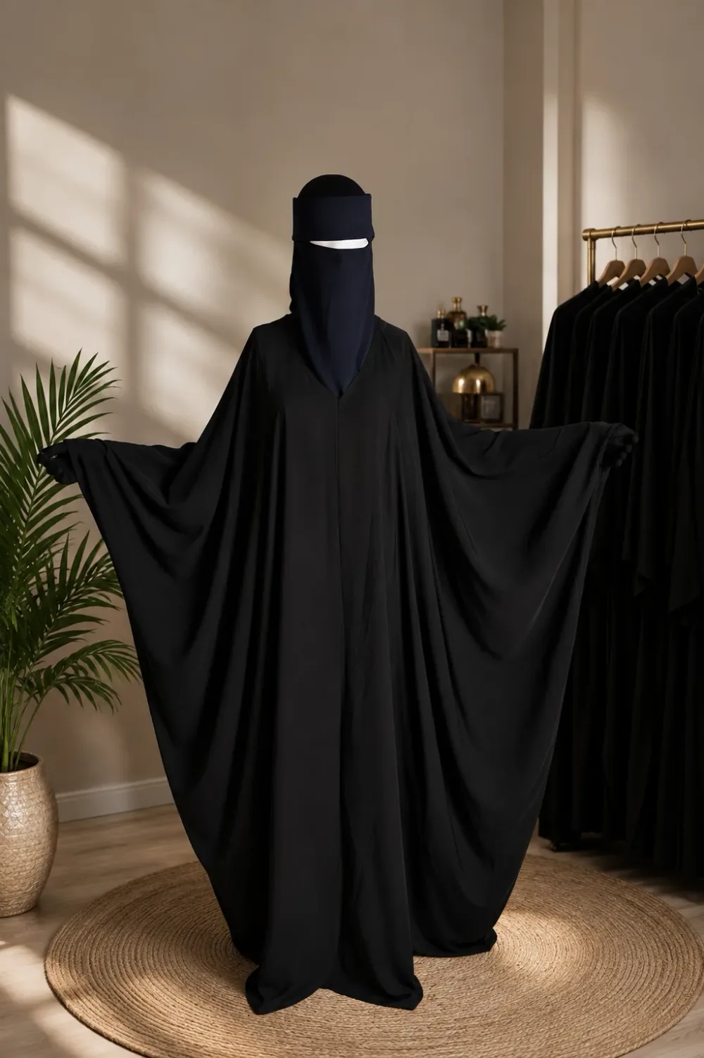 عباءة رأس بدون سديري