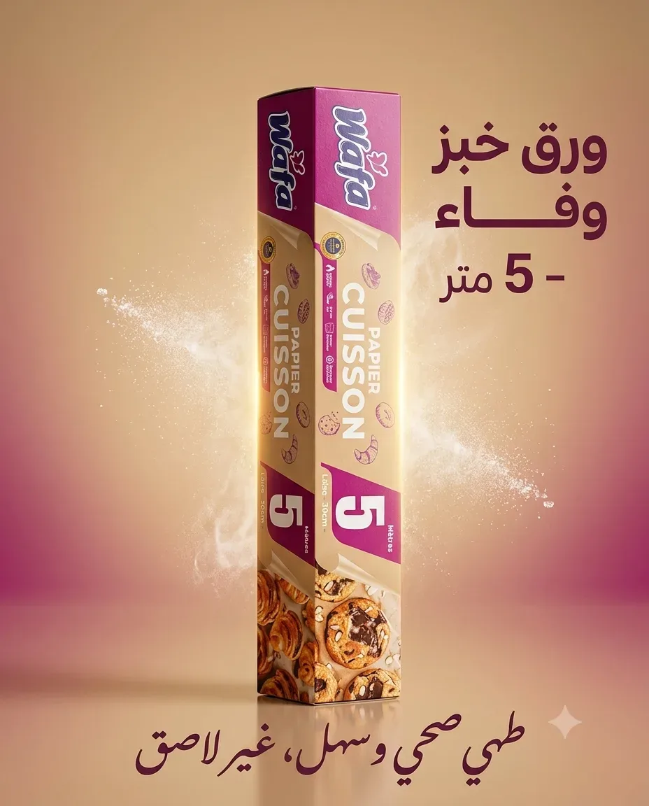 Wafa ورق طهي 5 متر