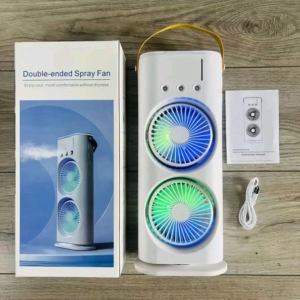 Mini cmimatiseur double ventilateur