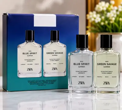 Coffret صيفي رجالي من Zara