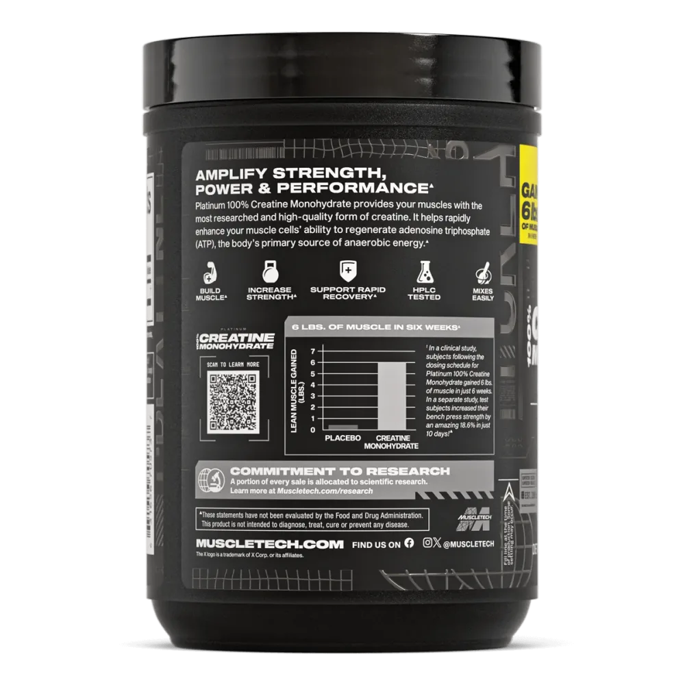 MUSCLETECH CREATINE MONOHYDRATE 400G
