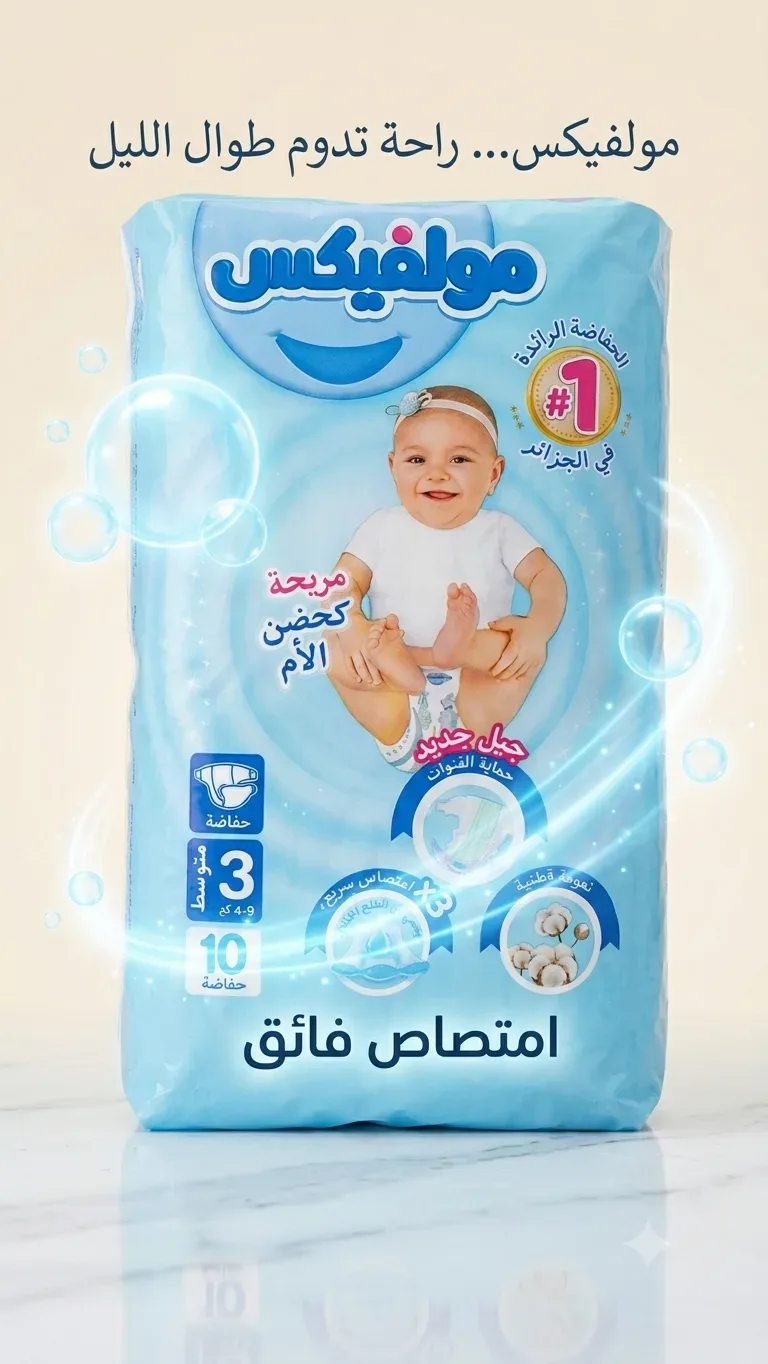 Molfix حفاظة 3-10