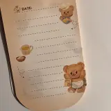 Butter bear block notes