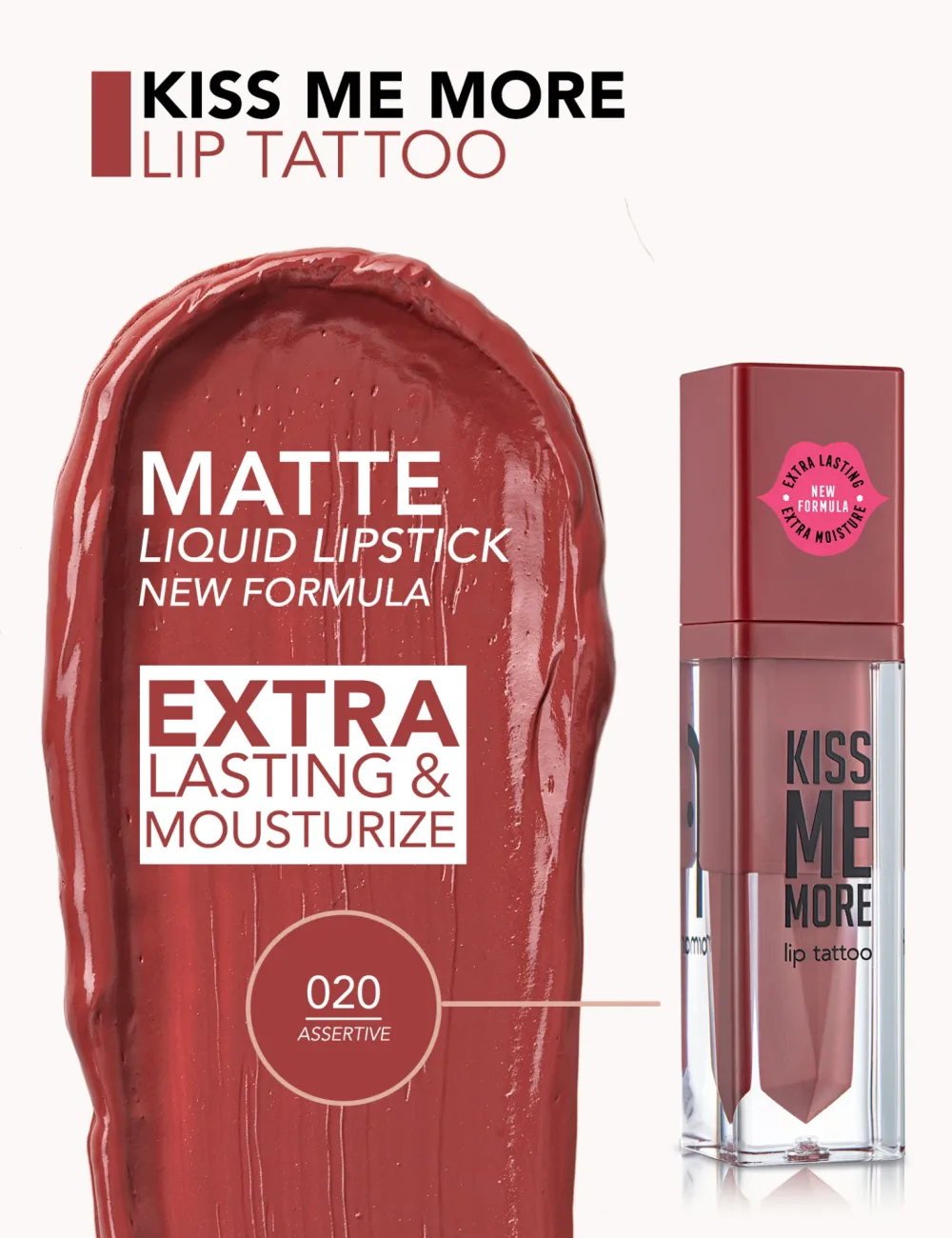 Kiss Me More Lip Tattoo