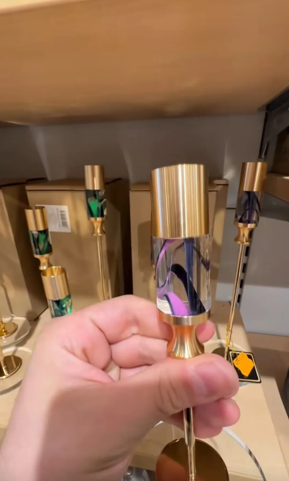 Porte bougie 3piéce