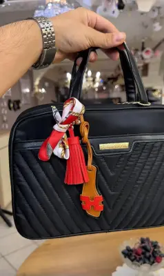 Porte-clés Pompon Sandale & Foulard hermes