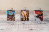 Porte clés cover jeux video