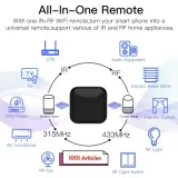 MOES IR et RF WIFI Smart Remote Controller, Télécommande Universelle Tuya Smart.