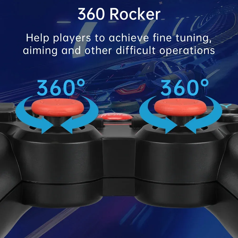 Manette Gaming X3 Sans Fil – Compatible Android, iOS & Windows, Bluetooth