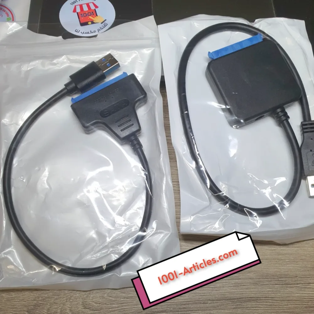 Câble SATA vers USB 3.0, adaptateur 22 broches - HDD SSD 2.5 pouces.