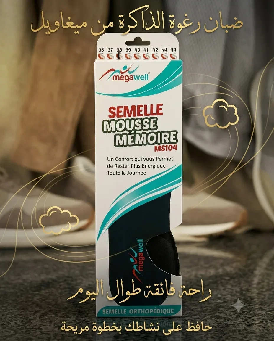 Semelle mousse mémoire