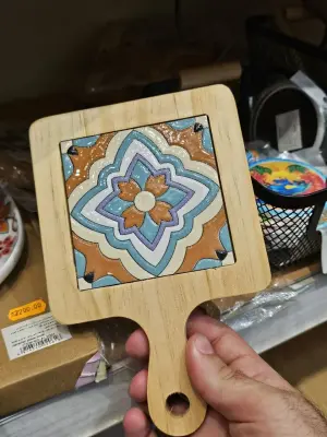 🎨 PETITE PLANCHETTE DÉCORÉE - CARREAU CÉRAMIQUE