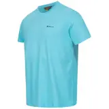 T-shirt  Ben Sherman sans col 100% Coton Bleu ciel