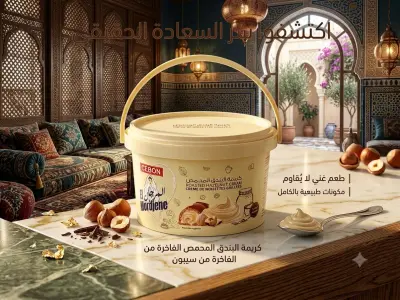 المرجان -كريمة البندق المحمص-2.5kg