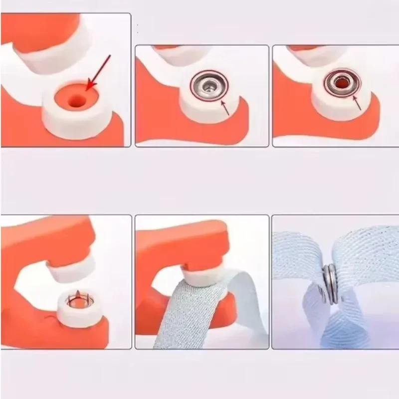 Pince Bouton Cerceau Simple Plastique Avce Bouton
