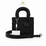 Sac Lady Dior Noir Mat