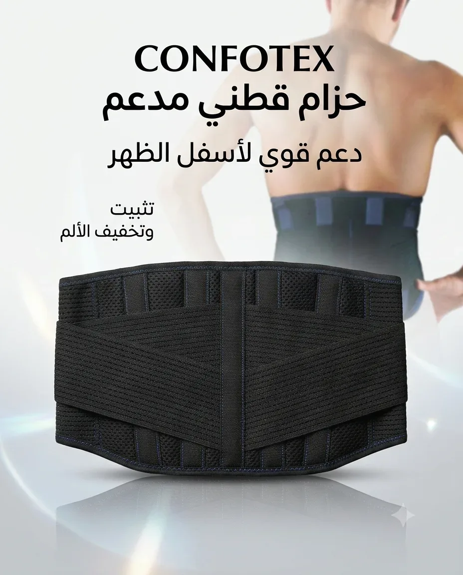 حزام قطني مدعم