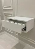 Table de nuit murale بفتحة عملية بالاسفل