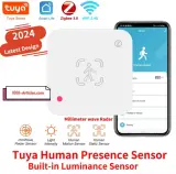 Capteur de présence PIR, Tuya Smart, WiFi / Zigbee, USB