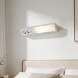 Applique murale linéaire 10W 50cm avec 2 prises - مصباح جداري خطي مزود بمقبسين