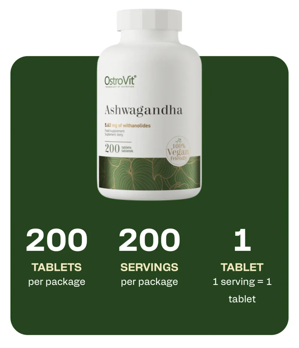 ASHWAGANDHA OSTROVIT 200CAPS
