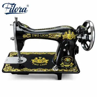 Machine a coudre portative Noir Two lion JA-02