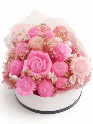 Bouquet Éternel Parfumé - L'Élégance en Cire