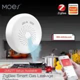 Détecteur intelligent de fuite de gaz avec sirène MOES - Tuya Smart Zigbee