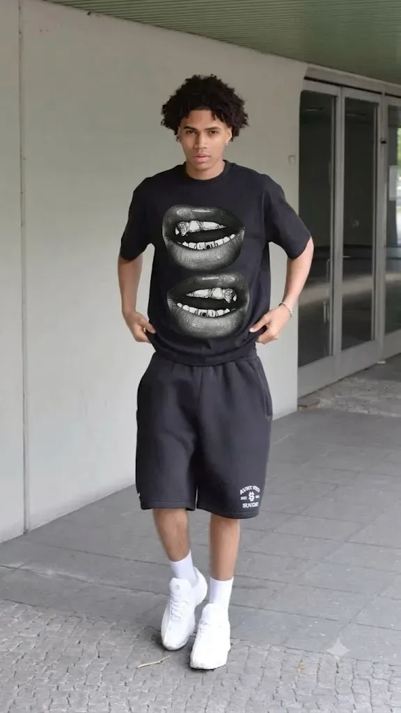 T shirt lips