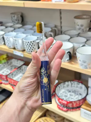 Brosse à Dents de Voyage de Luxe HERM'S