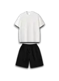 ENnsemble simple Baggy short + T-shirt