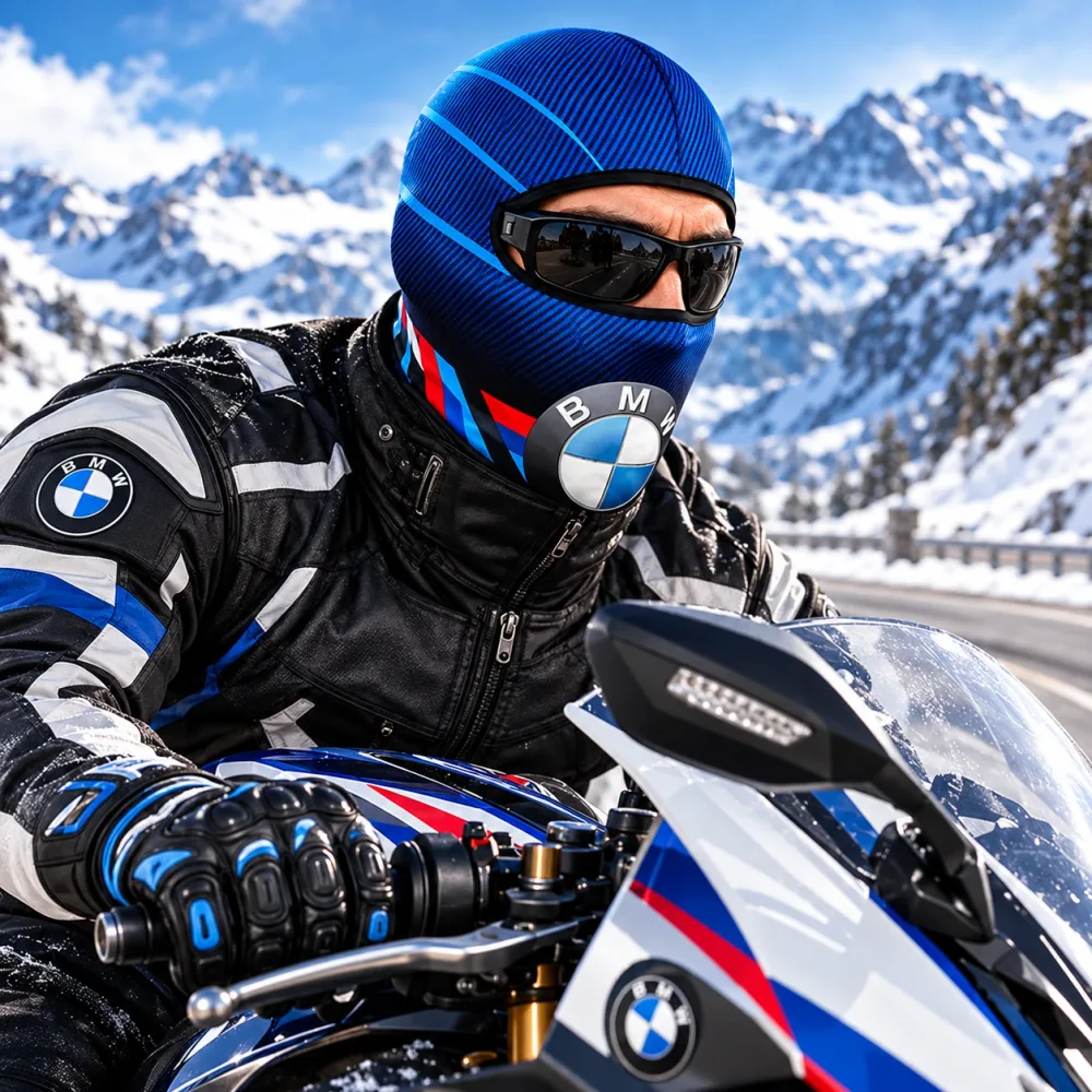 Cagoule Moto Thermique Balaclava Redbull - قناع واقي وجه كامل حراري للدراجات النارية