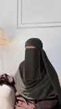 خمار مربع + نقاب